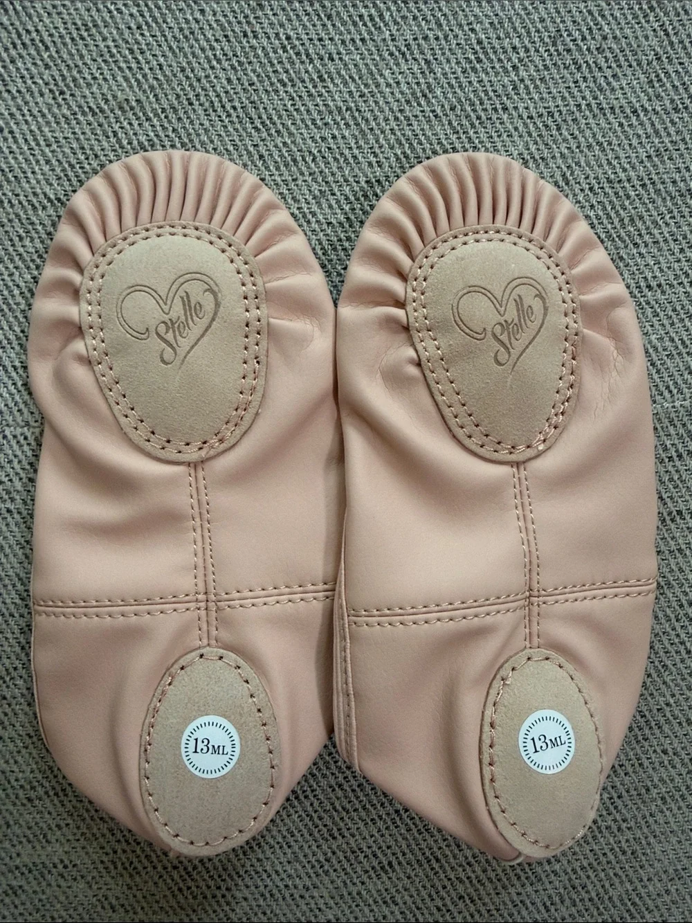 Kids Ballet Shoes in Nude Pink
